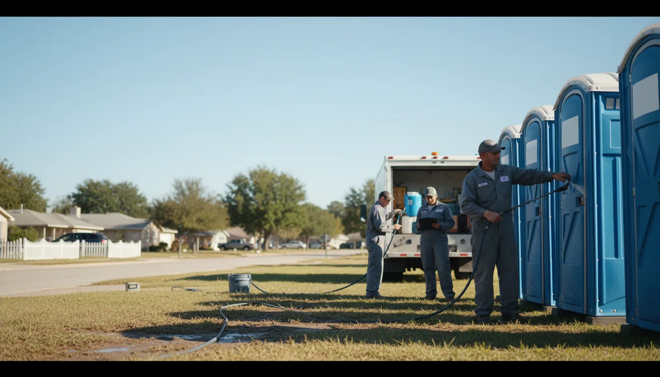 Long-Term Portable Toilet Rental in South Lebanon, OH near me